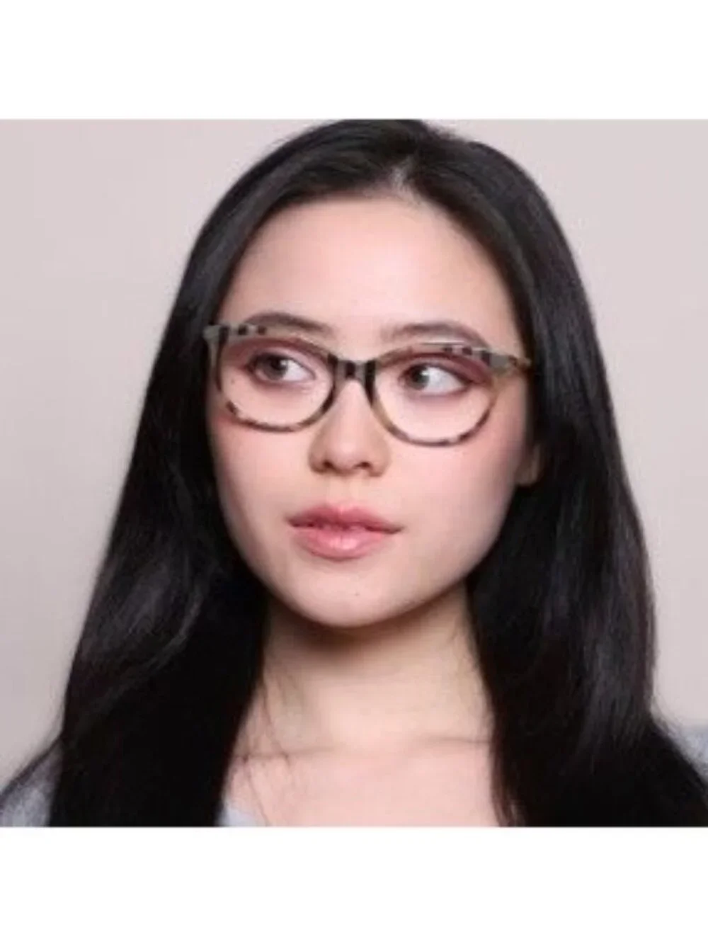Burberry BE2389 4088 Geometric Eyeglasses 52mm - Shiny Peach